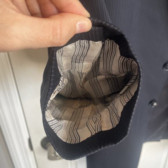 Brooks Brothers 1818 Fitzgerald Blazer Size 39R W33 Wool Estrado Made in Italy - Picture 14 of 16